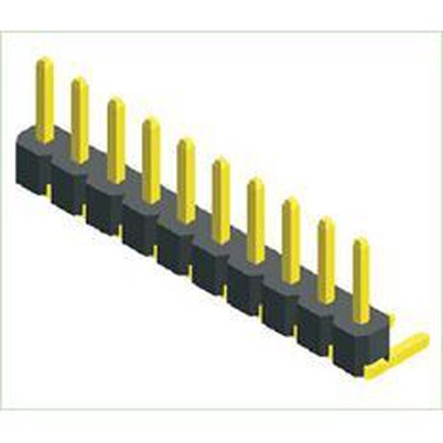 2.0mm男性ストリップヘッダー