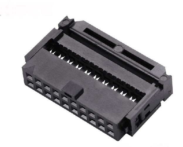 2.54mm IDCソケット 外部バックル I タイプ